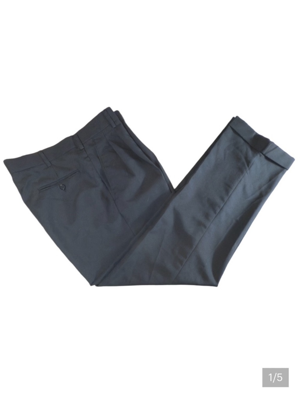 Bocaccio UOMO classic black trousers dress pants Men’s size 36 x 32 | xx1